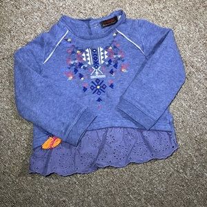 Catimini blue sweater 2T